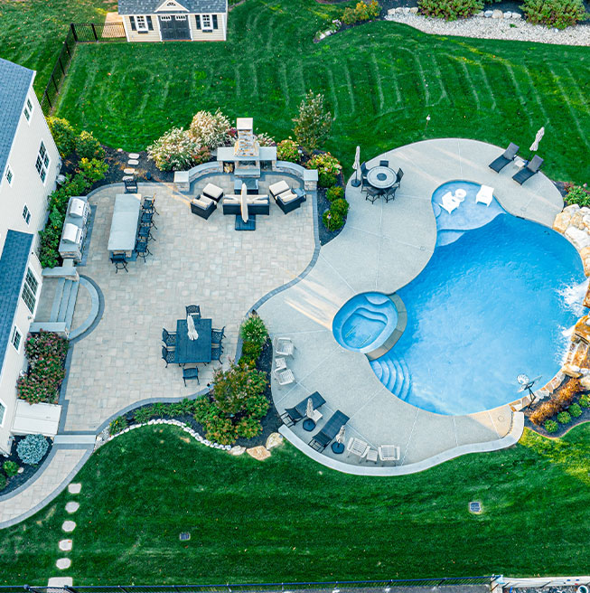 Luxury custom pool design for ultimate relaxation