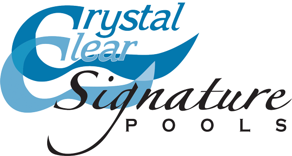 Crystal Clear Signature Pools logo